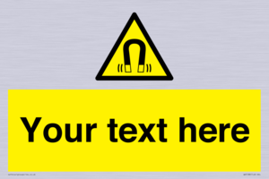 Custom Magnetic Field Sign